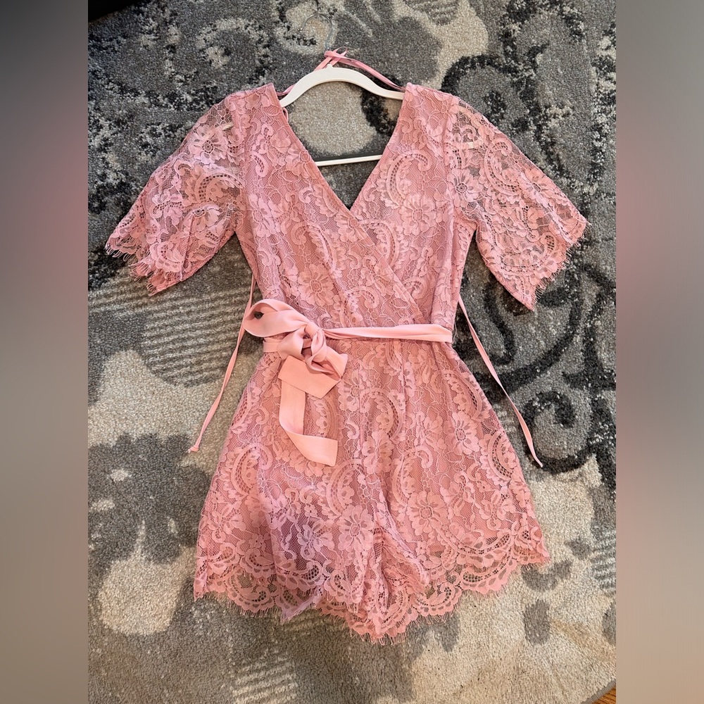 Lace romper